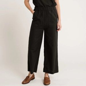 NWT Laude the Label XS Cropped Black Everyday Crop Pant